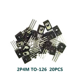 Maxbell 20Pcs to-126 2A400V Thyristor Unidirectional Thyristor for Hobby Electronics