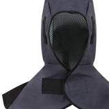 Maxbell Welding Hood Breathable with Neck Shoulder Drape Head Protection Welding Hat Gray