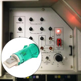 Maxbell Set of 2 220V Indicator Light Lamp -14A Panel Mount