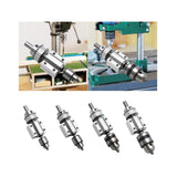 Maxbell Drill Chuck Adapter Set DIY Woodworking Sturdy Table Saw Machine Accessories JT0 0.3 to 4mm