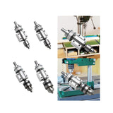 Maxbell Drill Chuck Adapter Set DIY Woodworking Sturdy Table Saw Machine Accessories JT0 0.3 to 4mm