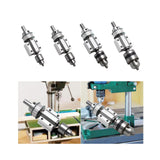 Maxbell Drill Chuck Adapter Set DIY Woodworking Sturdy Table Saw Machine Accessories JT0 0.3 to 4mm