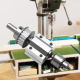 Maxbell Drill Chuck Adapter Set DIY Woodworking Sturdy Table Saw Machine Accessories JT0 0.3 to 4mm