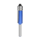 Maxbell Maxbell Flush Trim Router Bit Set High Hardness Softwood Trimming Tool 1/4inch Shank