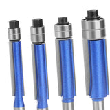 Maxbell Maxbell Flush Trim Router Bit Set High Hardness Softwood Trimming Tool 1/4inch Shank