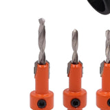 Maxbell Maxbell 5x Countersink Drill Bit 8mm with Limiter for Drilling Woodworking Carpentry