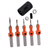 Maxbell Maxbell 5x Countersink Drill Bit 8mm with Limiter for Drilling Woodworking Carpentry