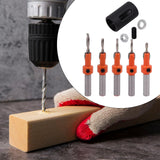 Maxbell Maxbell 5x Countersink Drill Bit 8mm with Limiter for Drilling Woodworking Carpentry