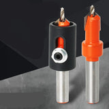 Maxbell Maxbell 5x Countersink Drill Bit 8mm with Limiter for Drilling Woodworking Carpentry