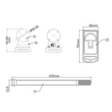 Maxbell Maxbell Magnetic Multimeter Hanging Strap Easy to Install Strong Nylon Replace Parts