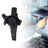 Maxbell Maxbell Alligator Clip Easy to Use Electrical Testing Replacement Test Clip for Auto Black