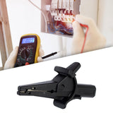 Maxbell Maxbell Alligator Clip Easy to Use Electrical Testing Replacement Test Clip for Auto Black