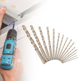Maxbell Maxbell 13Pcs Cobalt Drill Bit Set 1/16 to 1/4 Car Cast Iron Garage Twist Drill Bit