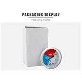 Maxbell BBQ Thermometer Gauge Round Cooking Temperature Gauge for Outdoor Grill Oven BX50