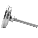 Maxbell BBQ Thermometer Gauge Round Cooking Temperature Gauge for Outdoor Grill Oven BX50