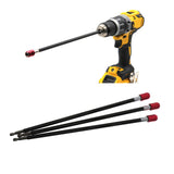 Maxbell Maxbell 3Pcs Impact Driver Extension Rod Portable Sturdy Drill Extension Bit Holder