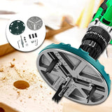 Maxbell Maxbell Holes Saw Set Practical for Home Renovation Aluminum Plate Construction Sites