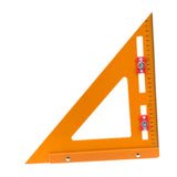 Maxbell Maxbell 2 in 1 Triangle Ruler Measuring Layout Tool for Industrial Workshop Drilling 320mmx320mm