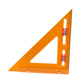 Maxbell Maxbell 2 in 1 Triangle Ruler Measuring Layout Tool for Industrial Workshop Drilling 320mmx320mm