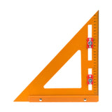 Maxbell Maxbell 2 in 1 Triangle Ruler Measuring Layout Tool for Industrial Workshop Drilling 320mmx320mm