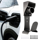 Maxbell EV Charging Wall Holder Black Electric Car Cable Organizer for Model S