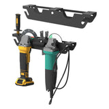 Maxbell Maxbell Angle Grinder Holder 2 Bay Angle Grinder Storage Rack for Polishers Wrenches