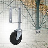 Maxbell Maxbell Fence Gate Wheel Chain Link Fence Home Mute Garden Spring Loaded Gate Caster