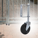Maxbell Maxbell Fence Gate Wheel Chain Link Fence Home Mute Garden Spring Loaded Gate Caster