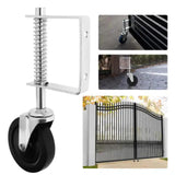 Maxbell Maxbell Fence Gate Wheel Chain Link Fence Home Mute Garden Spring Loaded Gate Caster