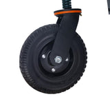 Maxbell Spring Loaded Gate Caster Heavy Duty Gate Wheel for Metal Gates Wooden Gates Black