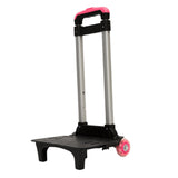 Maxbell Maxbell Travel Trolley Stair Climber Folding Hand Truck for Backpack Show Exhibitors Pink B