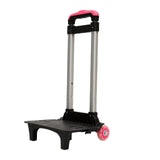 Maxbell Maxbell Travel Trolley Stair Climber Folding Hand Truck for Backpack Show Exhibitors Pink B