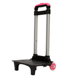 Maxbell Maxbell Travel Trolley Stair Climber Folding Hand Truck for Backpack Show Exhibitors Pink B