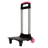 Maxbell Maxbell Travel Trolley Stair Climber Folding Hand Truck for Backpack Show Exhibitors Pink B