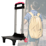 Maxbell Maxbell Travel Trolley Stair Climber Folding Hand Truck for Backpack Show Exhibitors Pink B