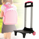 Maxbell Maxbell Travel Trolley Stair Climber Folding Hand Truck for Backpack Show Exhibitors Pink B