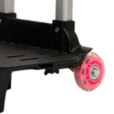 Maxbell Maxbell Travel Trolley Stair Climber Folding Hand Truck for Backpack Show Exhibitors Pink B