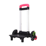 Maxbell Maxbell Backpack Trolley 6 Wheels Luggage Cart for Backpack Personal Travel Children Red