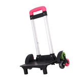 Maxbell Maxbell Backpack Trolley 6 Wheels Luggage Cart for Backpack Personal Travel Children Red