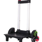 Maxbell Maxbell Backpack Trolley 6 Wheels Luggage Cart for Backpack Personal Travel Children Red