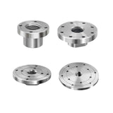 Maxbell Woodworking Machine Replaces Screw Mounting Holes Wood Lathe Faceplate Chuck 2inch