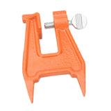 Maxbell Maxbell Chainsaw Sharpening Accessory Portable Woodworker Chainsaw Filing Stump Vise Orange