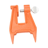 Maxbell Maxbell Chainsaw Sharpening Accessory Portable Woodworker Chainsaw Filing Stump Vise Orange