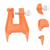Maxbell Maxbell Chainsaw Sharpening Accessory Portable Woodworker Chainsaw Filing Stump Vise Orange