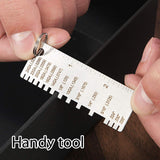 Maxbell Maxbell Thickness Gauge Compact Measuring Tool for Bridge Automobile Welding Workers