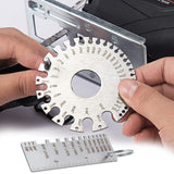 Maxbell Maxbell Thickness Gauge Compact Measuring Tool for Bridge Automobile Welding Workers