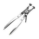 Maxbell Maxbell Hose Clamp Pliers Nonslip Handle Swivel Flat Band Heavy Duty Hose Clamp Tool Uncovered Handle