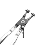 Maxbell Maxbell Hose Clamp Pliers Nonslip Handle Swivel Flat Band Heavy Duty Hose Clamp Tool Uncovered Handle