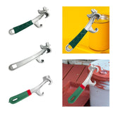 Maxbell Maxbell Bucket Opener Wrench Paint Can Lids Remover for Family Pp Barrel Garage Length 245mm Rubber Coating
