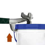 Maxbell Maxbell Bucket Opener Wrench Paint Can Lids Remover for Family Pp Barrel Garage Length 245mm Rubber Coating